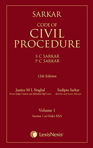 Stock image for Sarkar Code of Civil Procedure (Set of 2 Volumes) for sale by dsmbooks