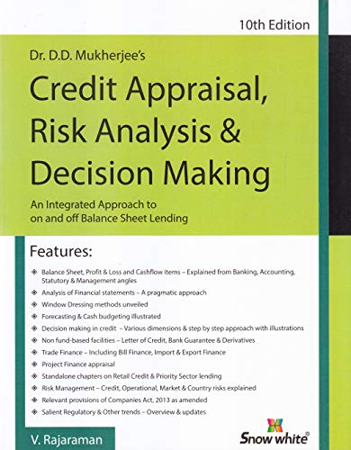 Stock image for CREDIT APPRAISAL, RISK ANALYSIS & DECISION MAKING, 10/E for sale by Majestic Books