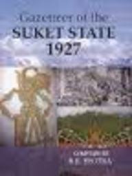 Stock image for Gazetteer of the Suket State for sale by Books Puddle