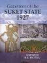 9789350500422: Gazetteer of the Suket State 1927