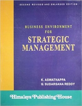 Stock image for Business Environment for Strategic Management for sale by dsmbooks