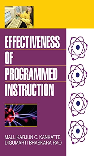 Stock image for Effectiveness of Programmed Instrucation for sale by Books Puddle