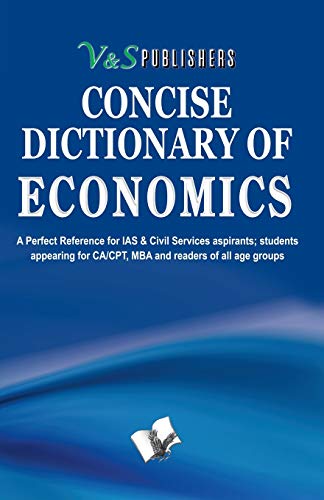 Stock image for Concise Dictionary of Economics for sale by Books in my Basket