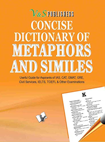 9789350571521: CONCISE DICTIONARY OF METAPHORS AND SIMILIES (POCKET SIZE) [Paperback] V&S PUBLISHERS