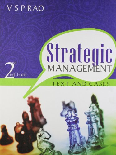 Stock image for Strategic Management Text and Cases for sale by PBShop.store US