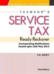 Stock image for Service Tax Ready Reckoner for sale by Books Puddle