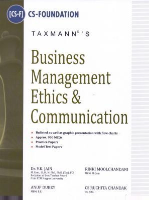 Stock image for Business Management Ethics and Communication (CS-Foundation), 2015 Edition for sale by Books in my Basket