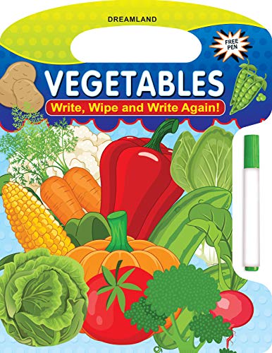 Stock image for Write and Wipe Book - Vegetables for sale by GF Books, Inc.