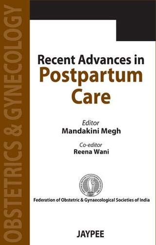 Imagen de archivo de Recent Advances in Postpartum Care a la venta por dsmbooks