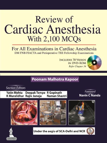 Beispielbild fr Review of Cardiac Anesthesia with 2100 MCQs zum Verkauf von TextbookRush