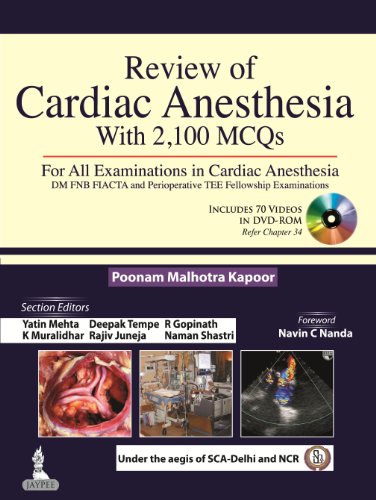 Review of Cardiac Anesthesia With 2100 MCQs