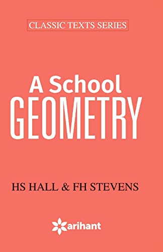 Imagen de archivo de A School Geometry a la venta por Books Puddle