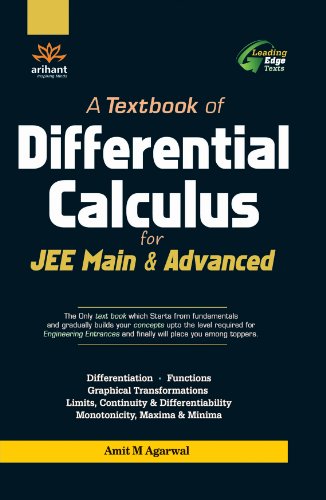Imagen de archivo de A Textbook of Differential Calculus for JEE Main & Advanced a la venta por BookHolders