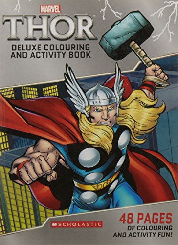 THOR DELUXE COLOURING AND ACTIVITY BOOK