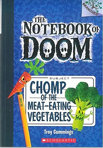 9789351034520: The Notebook of Doom - 4 Chomp of the Meat Eating Vegetables [Paperback] [Mar 23, 2015] Troy Cummings