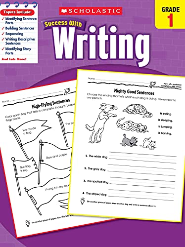 9789351037514: Scholastic Success with Writing Grade 1