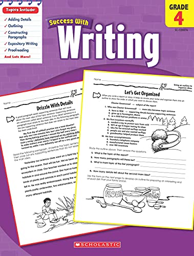 Stock image for SCHOLASTIC SUCCESS WITH: WRITING GRADE-4 for sale by Majestic Books