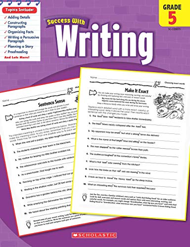 Stock image for SCHOLASTIC SUCCESS WITH: WRITING GRADE-5 for sale by Majestic Books