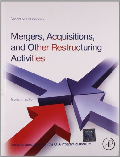 Stock image for Mergers, Acquisitions And Other Restructuring Activities, 7Th Edition for sale by Better World Books