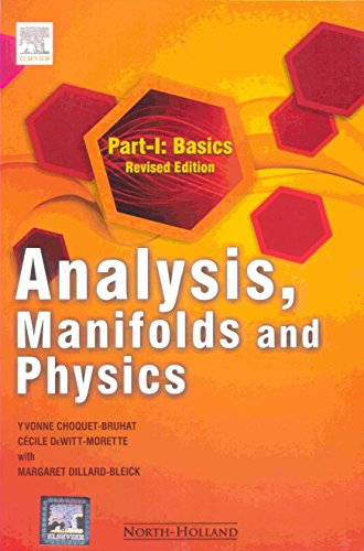 Beispielbild fr Analysis, Manifolds and Physics, 2 Parts zum Verkauf von Books in my Basket