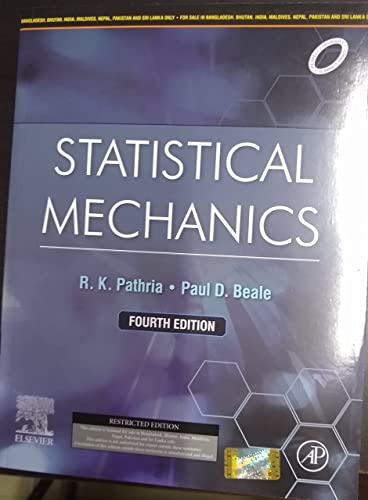 Stock image for Statistical Mechanics 4Ed (Pb 2023) for sale by Kanic Books