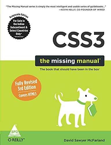 9789351100256: CSS3: The Missing Manual