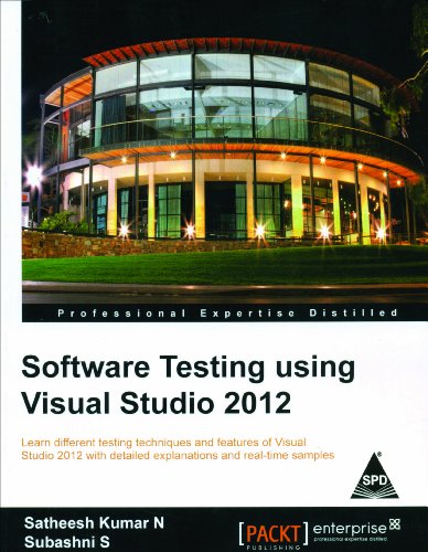 9789351102786: Software Testing Using Visual Studio 2012