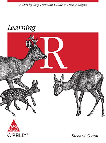 9789351102861: Learning R: A Step-by-Step Function Guide to Data Analysis (Grayscale Indian Edition)