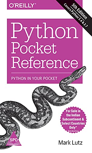 9789351106302: Python Pocket Reference