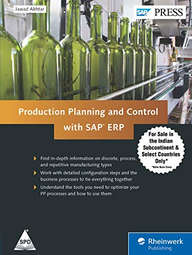 9789351107323: Production Planning and Control with SAP ERP