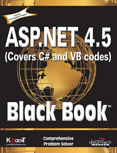 9789351190806: ASP.NET 4.5, COVERS C# AND VB CODES: BLACK BOOK