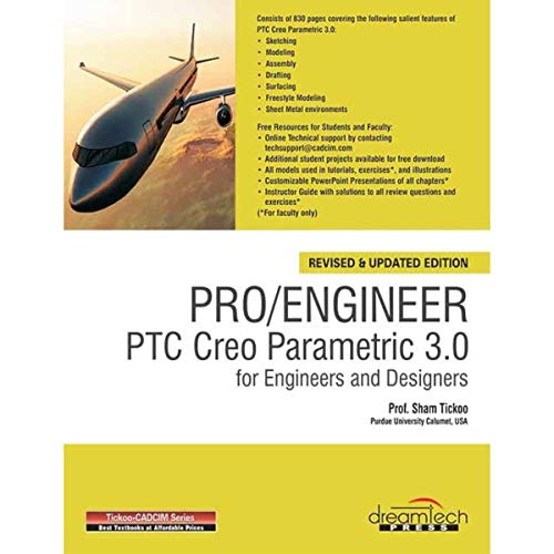 Stock image for Pro / Engineer PTC Creo Parametric 3.0 for Engineers and Designers for sale by Bayside Books