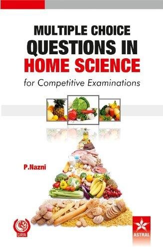 Beispielbild fr Multiple Choice Questions in Home Science for Competitive Examinations zum Verkauf von Books Puddle