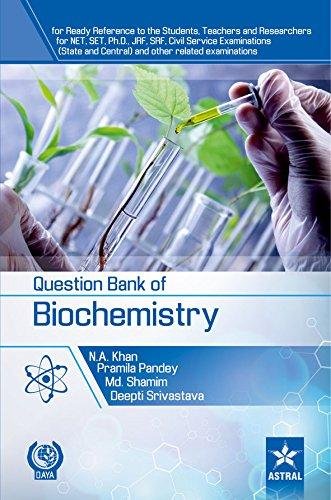 Beispielbild fr Question Bank of Biochemistry zum Verkauf von Vedams eBooks (P) Ltd