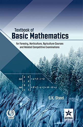 Stock image for Textbook of Basic Mathematics for Forestry, Horticulture and Agriculture Courses for sale by Books in my Basket