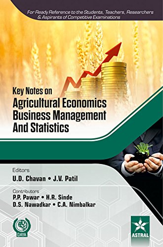 Stock image for Key Notes on Agricultural Economics, Business Management and Statistics (PB) for sale by Books Puddle