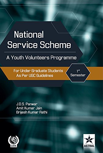 Stock image for National Service Scheme: A Youth Volunteers Programme for Under Graduate Students as Per UGC Guidelines (PB) for sale by Books Puddle