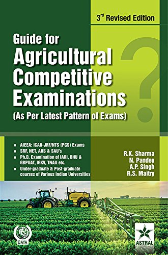 9789351248200: Guide for Agricultural Competitive Examinations 3rd Revised Edition (PB)