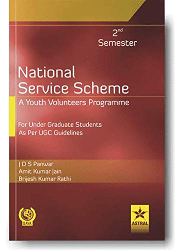 Imagen de archivo de National Service Scheme: A Youth Volunteers Programme for Under Graduate Students as Per UGC Guidelines 2nd Semester a la venta por Books Puddle