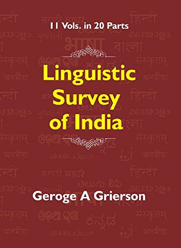 Beispielbild fr Linguistic Survey of India Volume &ndash; I Supplement II Addenda Et Corrigenda Minora zum Verkauf von Books Puddle