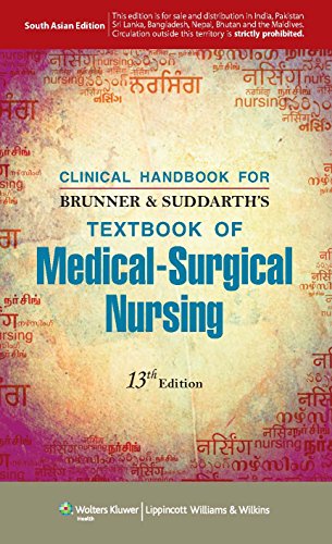 Stock image for Clinical Handbook for Brunner and Suddarth's Textbook of Medical Surgical Nursing for sale by BooksRun