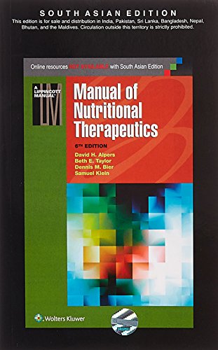 Stock image for Manual Of Nutritional Therapeutics for sale by Books in my Basket