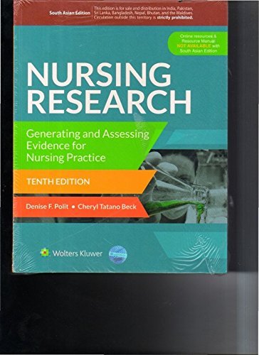Beispielbild fr Nursing Research - Generating And Assessing Evidence For Nursing Practice zum Verkauf von Better World Books
