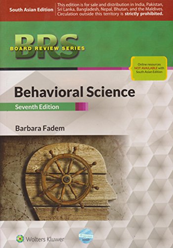 Stock image for Brs Behavioral Science for sale by Majestic Books