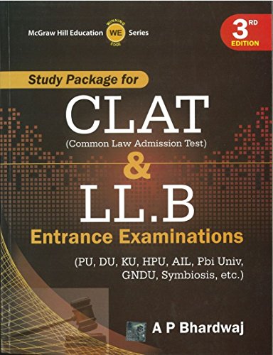 9789351340348: STUDY PACKAGE FOR CLAT&LLB