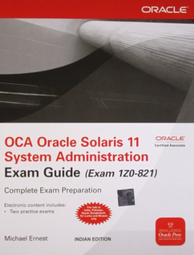 9789351341529: OCA Oracle Solaris 11 System Administration Exam Guide (Exam 1Z0-821) 1st Edition