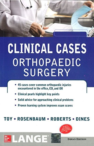 Stock image for Lange Clinical Cases : Orthopaedic Surgery for sale by Books in my Basket