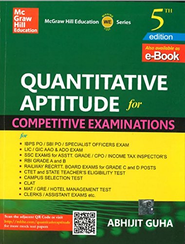 9789351343554: Quantitative Aptitude For Competitive Examination