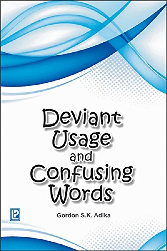 9789351380979: EDU-0798-125-DEVIANT USAGE CONF WORD-ADI [Paperback] [Jan 01, 2017] Books Wagon