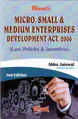 Stock image for Bharat's Micro, Small & Medium Enterprises Development Act, 2006 for sale by Books Puddle